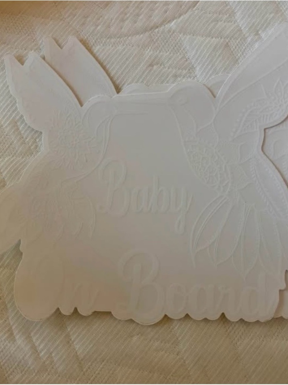 Baby on board car decal